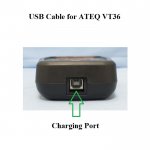 USB Charging Cable USB Data Cable for ATEQ VT36 TPMS Tool